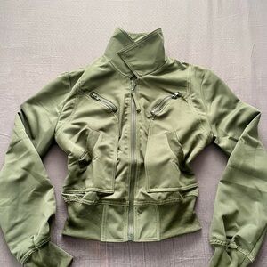 Olive Green Women's Utility Jacket